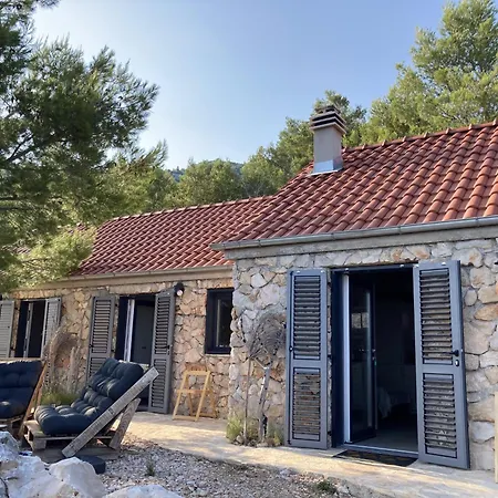 Sea View Eco House With Pool, 250m To - Falcon View Hvar *