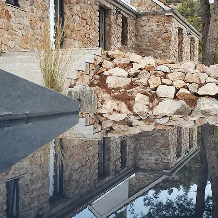 Sea View Eco House With Pool, 250m To - Falcon View Hvar Ferienhaus
