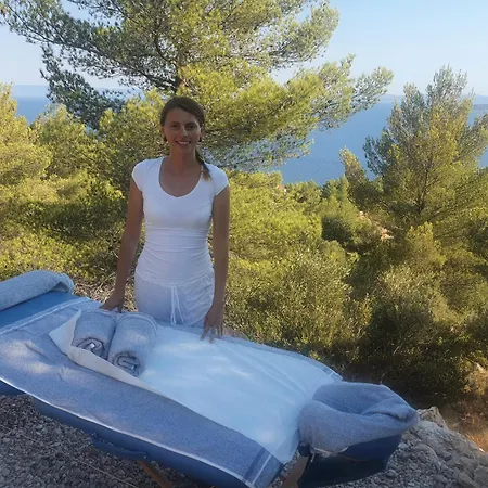 Ferienhaus Sea View Eco House With Pool, 250m To - Falcon View Hvar *