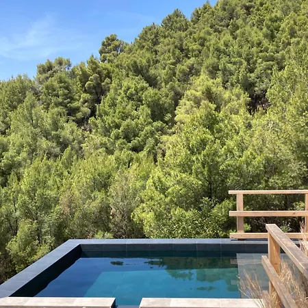 Ferienhaus Sea View Eco House With Pool, 250m To - Falcon View Hvar Zavala