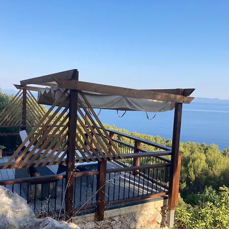 Sea View Eco House With Pool, 250m To - Falcon View Hvar *